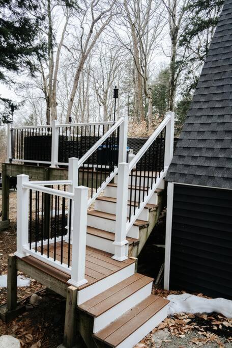 Chalet New! Cozy & Modern A-frame In The Woods W/hot Tub *